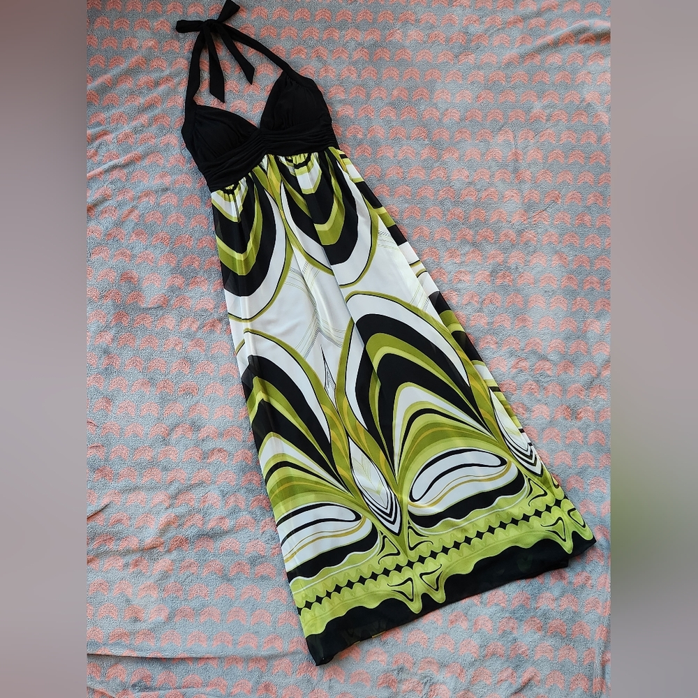 Maurices Studio Y Halter Maxi Dress
